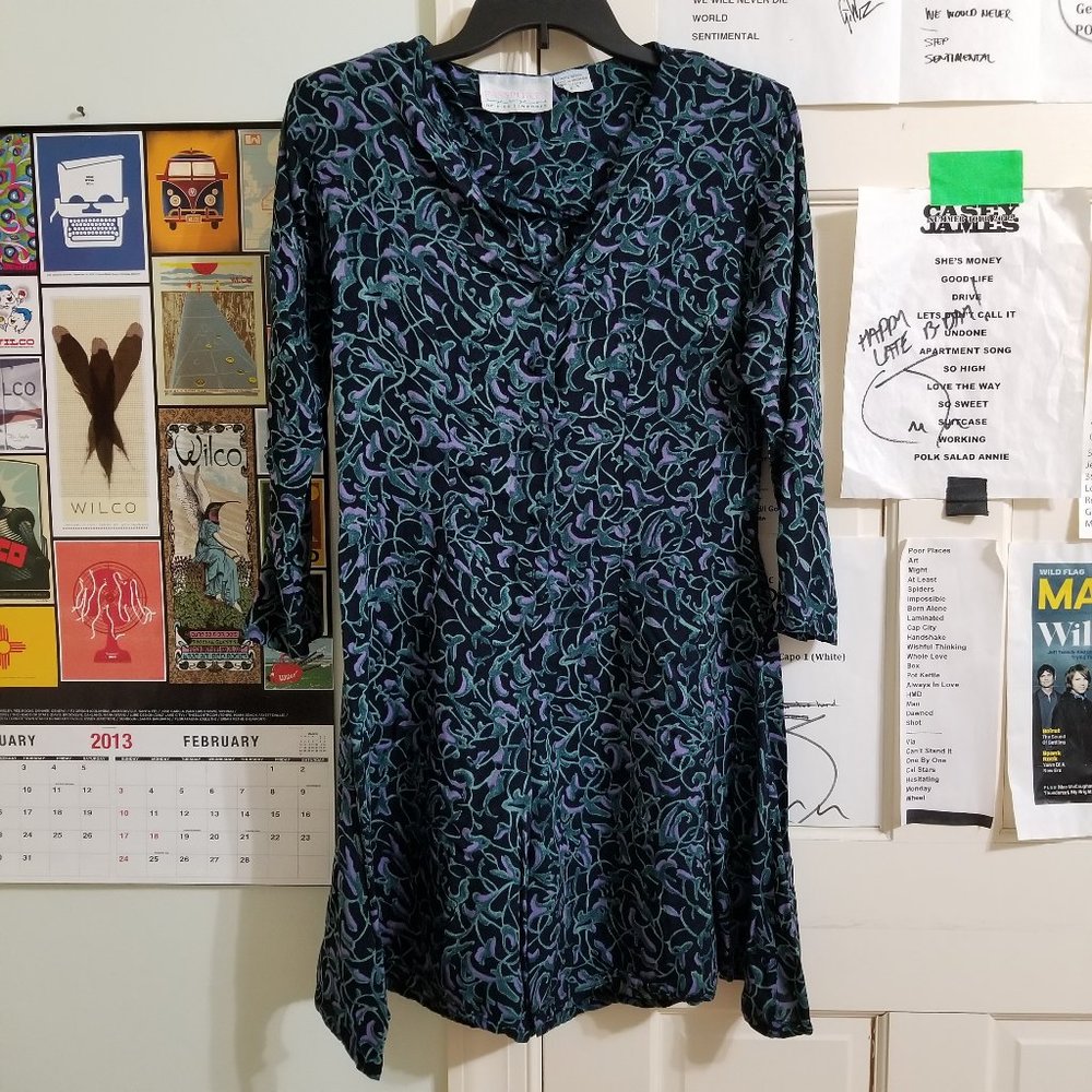 Passports Of Pier 1 Imports romper Small vine print playsuit jumpsuit VINTAGE